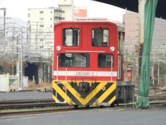 下関車両所にてDB500