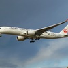 JAL A350 JA02XJ　福岡空港ランディング