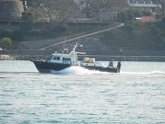 関門海峡を航行する船舶　1