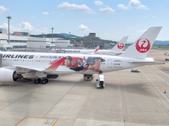 JAL  A350　大谷ジェット福岡で   1