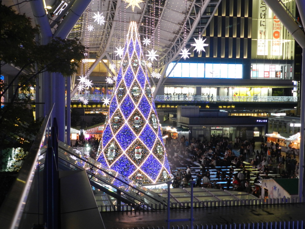 博多シティのイルミネーション　5
