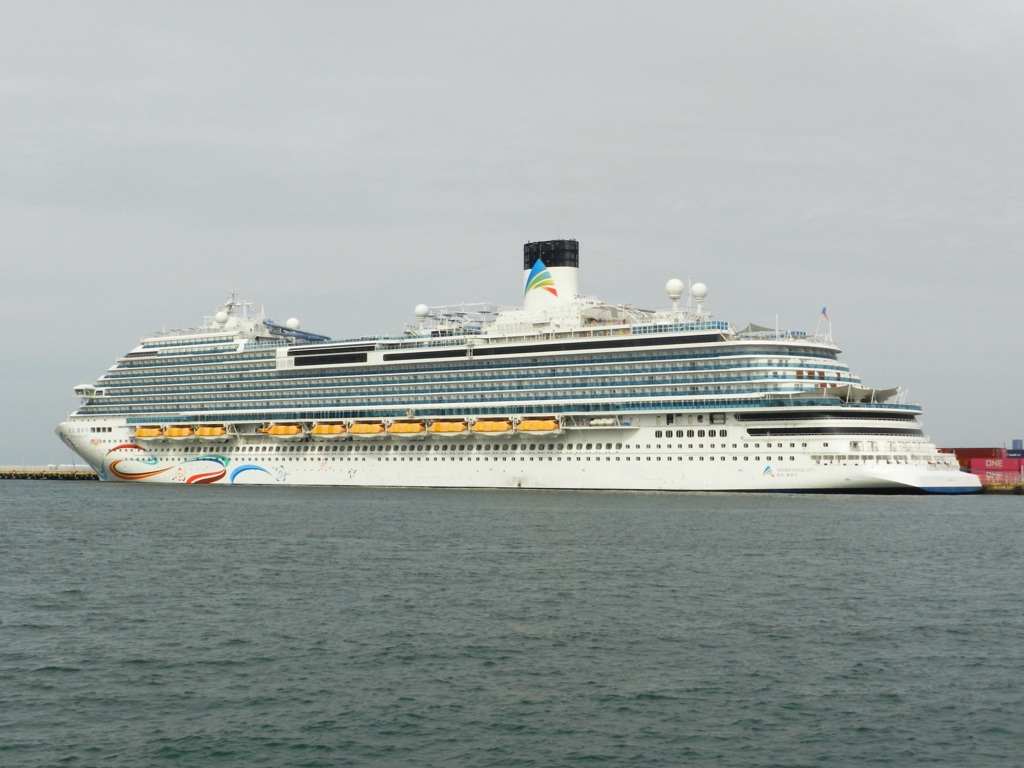 博多港に寄港のADORA MAGIC CITY　1