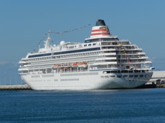 飛鳥Ⅱ 博多港寄港 5 飛鳥Ⅱ 博多港寄港 5