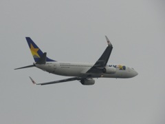 スカイマーク B7737-800 福岡空港離陸