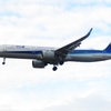 ANA A321neo 福岡空港ランディング