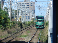 JR九州　キハ71ゆふいんの森の通過　1