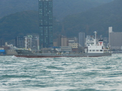 関門海峡を航行する船舶　5