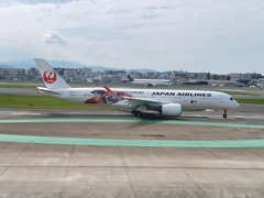 JAL  A350　大谷ジェット福岡で   3