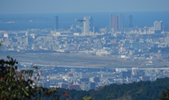 福岡空港R34へランディングの飛行機　3