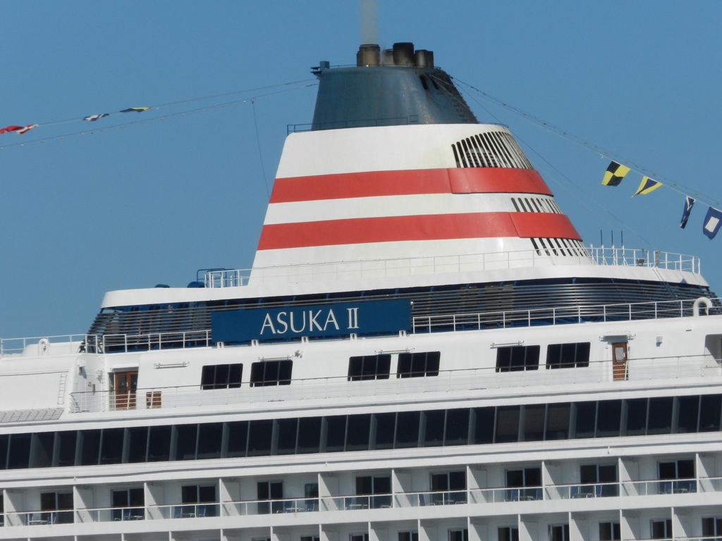 飛鳥Ⅱ　博多港寄港　4