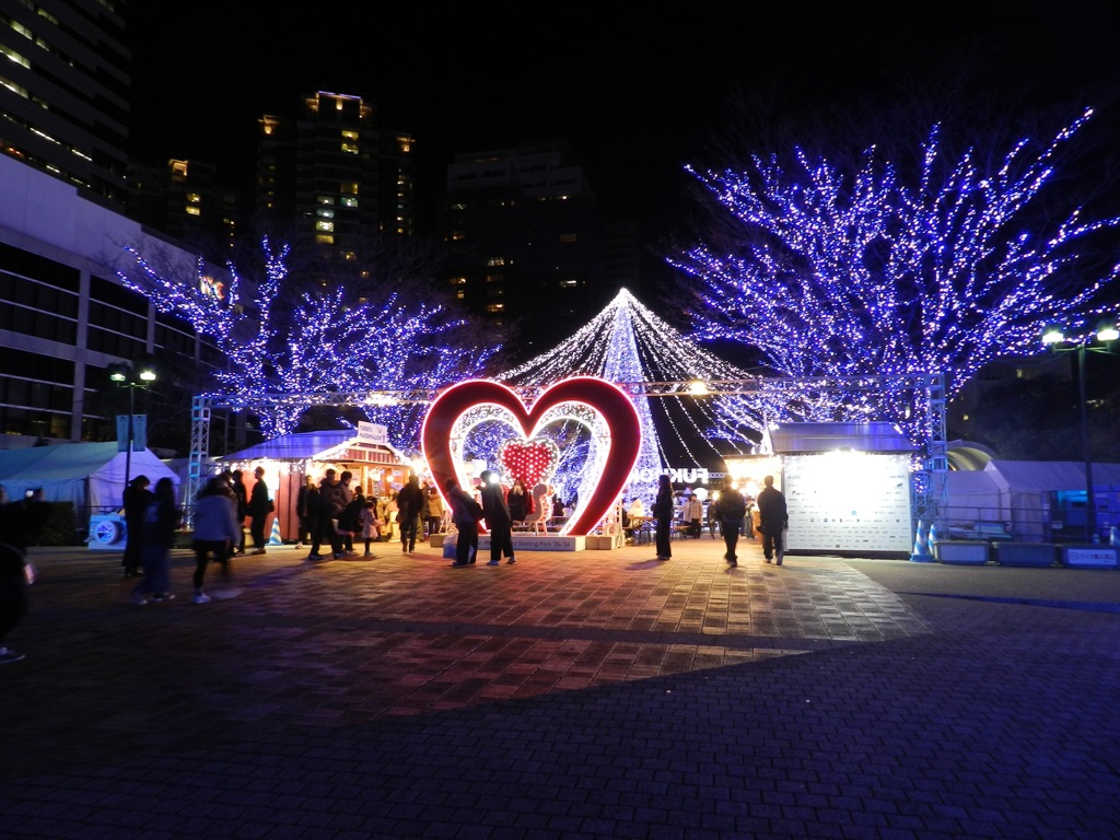 福岡タワークリスマスマーケット　1