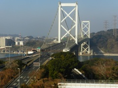 和布刈公園から見える関門海峡　②