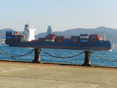 関門海峡航行の船舶　⑦