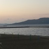 福岡市百道浜の夕暮れ　2