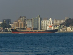 関門海峡航行の船舶　①