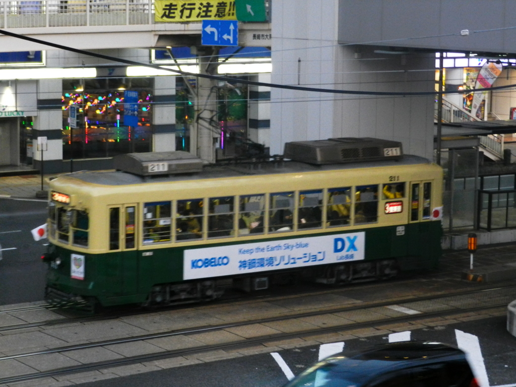 長崎の路面電車　2