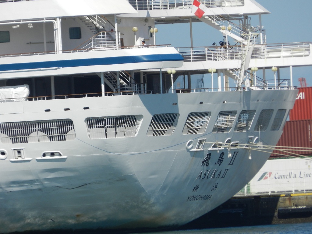 飛鳥Ⅱ　博多港寄港　3