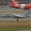 航空自衛隊　T-4　福岡空港ランディング