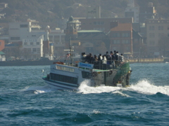 関門海峡航行の船舶　⑥