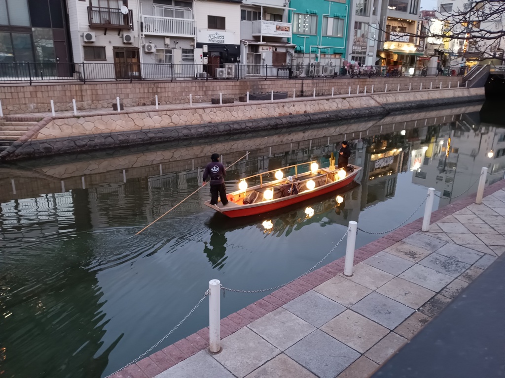 福岡中洲の川下り　③