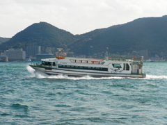 関門海峡を航行する船舶　9