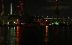 夜の博多港那の津　3