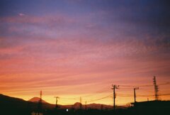 小田原の夕陽