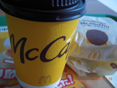 朝活（朝マック）