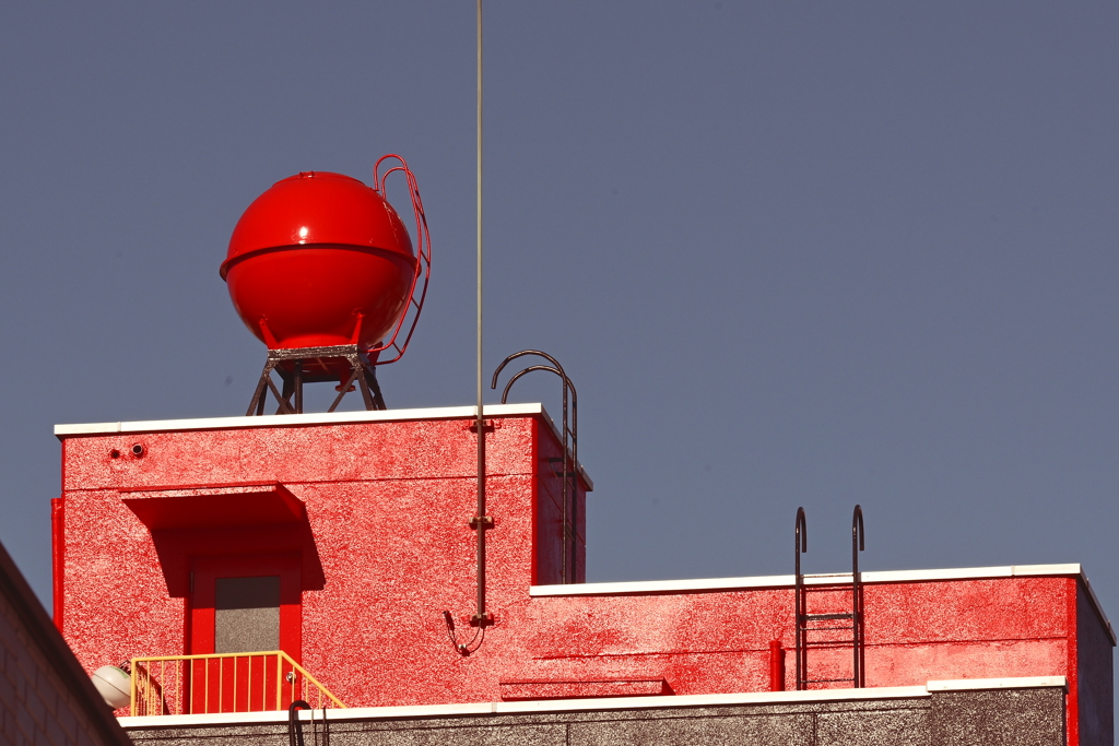 町のランドマーク（ピクチャーコントロールを変えて）