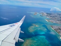 空からの那覇空港