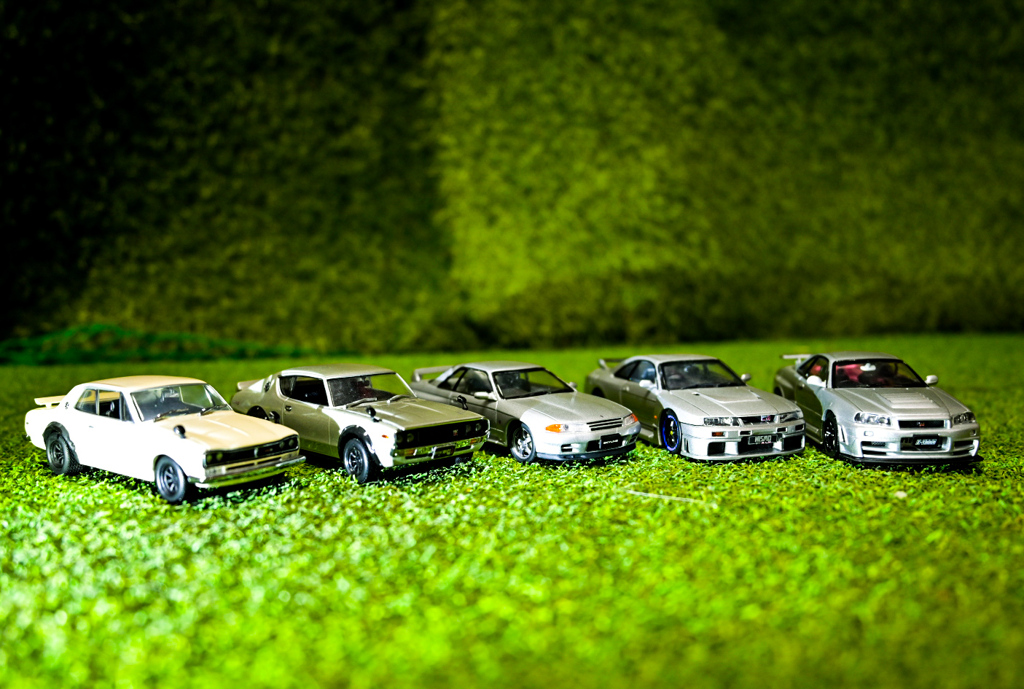 ミニチュアシリーズ第二弾　GTR物語