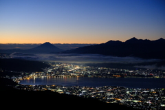 高ボッチ高原見晴しの丘より