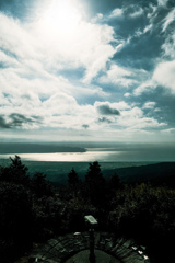 池の平展望公園より