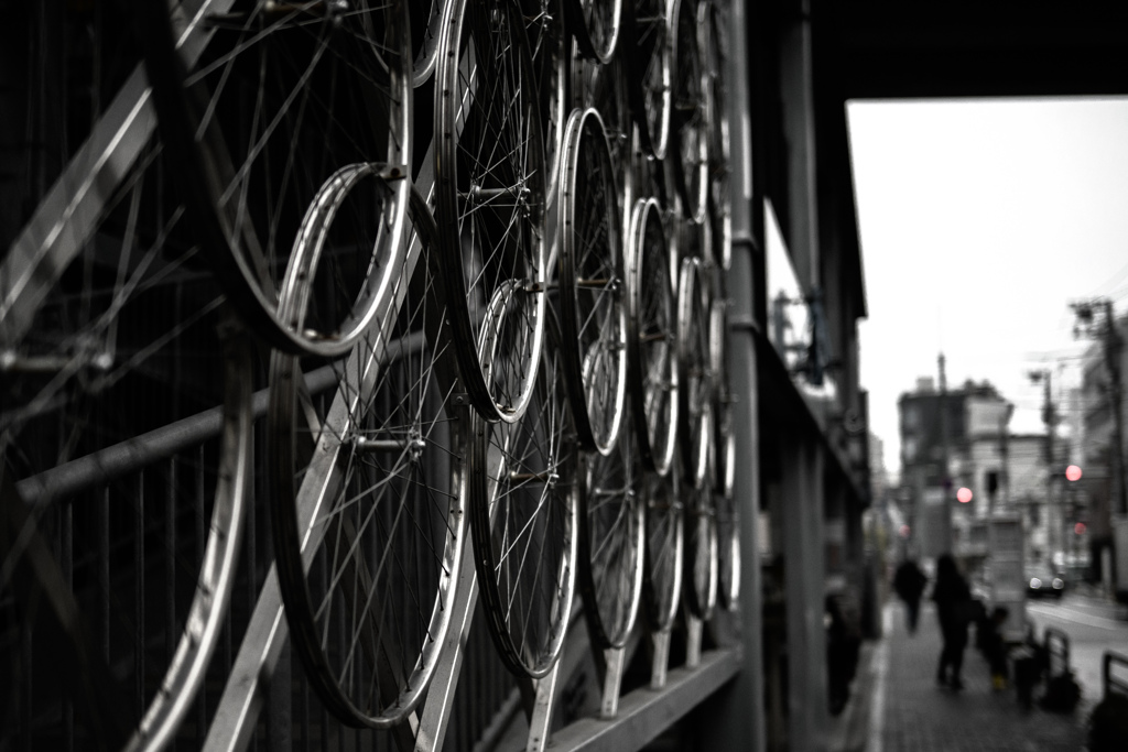 円が重なる場所