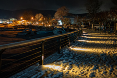 とある湖畔の遊歩道