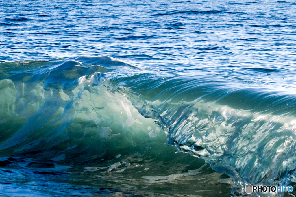 まるでガラスのような