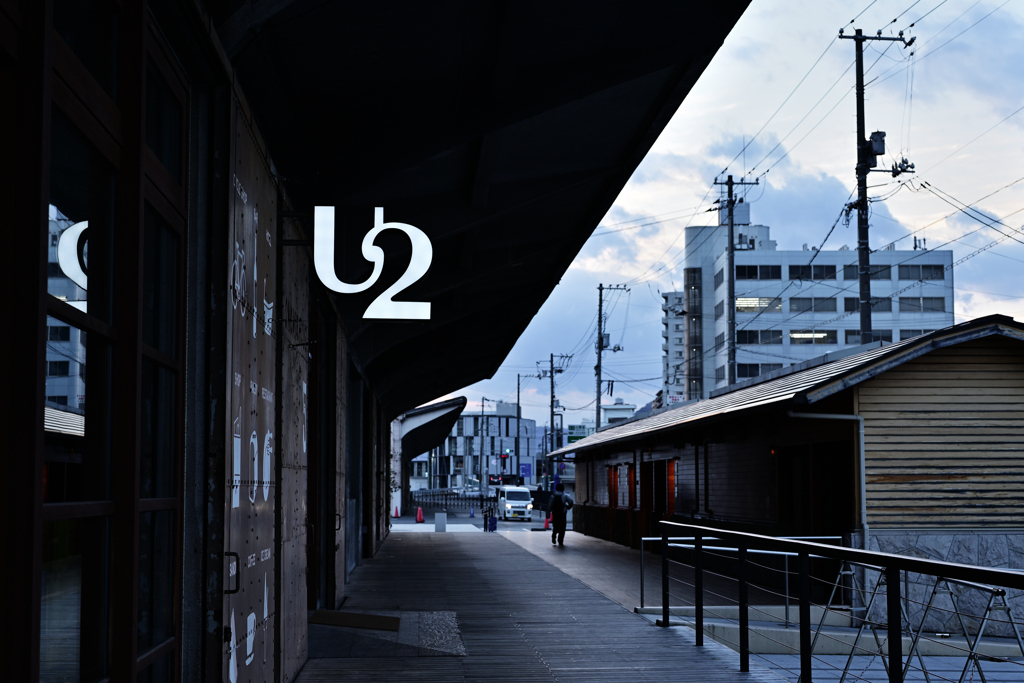 閉じる前の通路