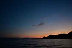 夜になる、その手前