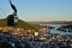 空中散歩の帰り道