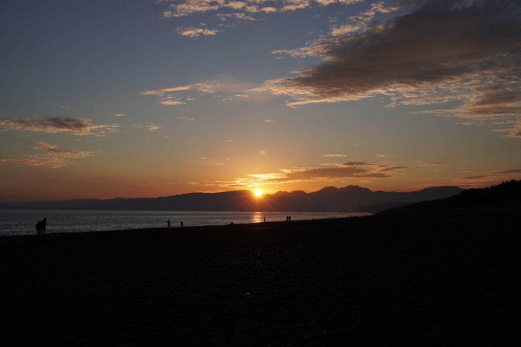 空の色が変わる時