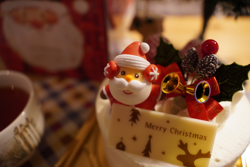 今年のサンタは若々しい