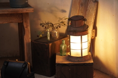 灯台の中