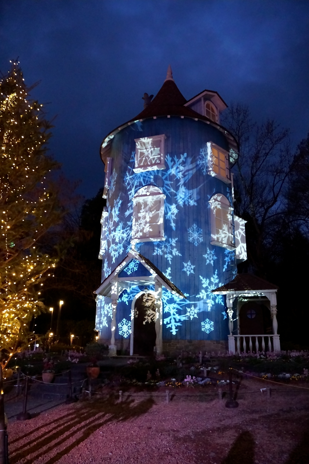 冬のムーミン家