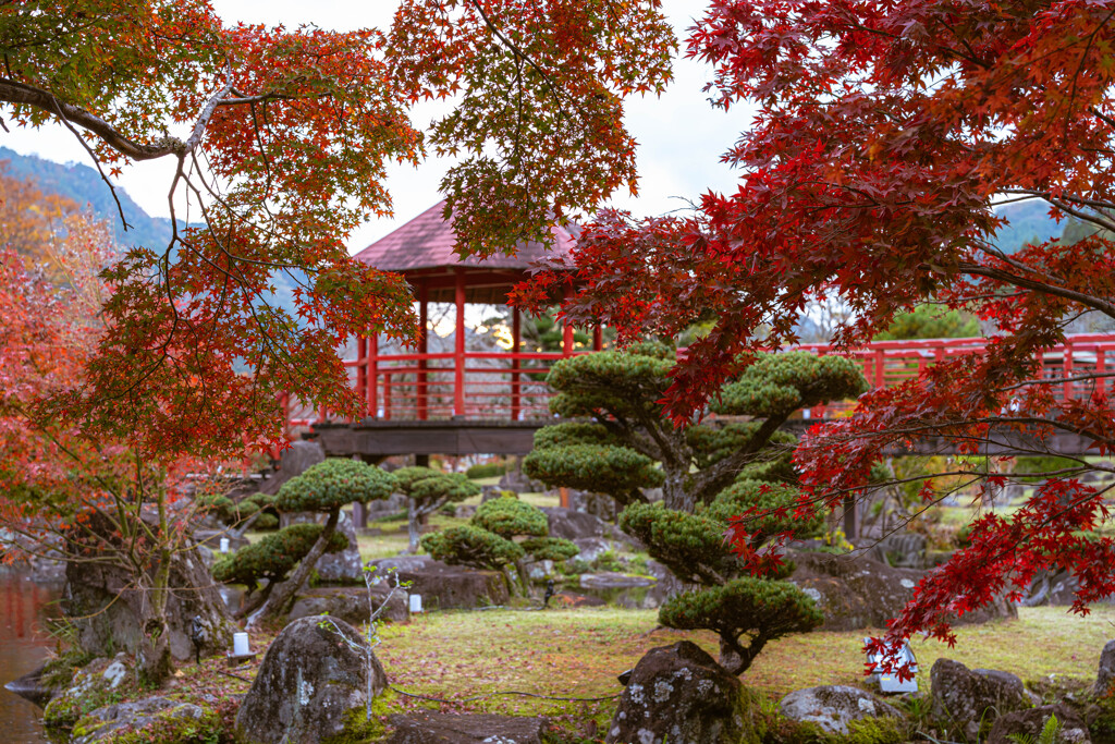 耶馬渓  溪石園