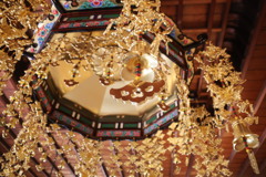 お寺の天蓋