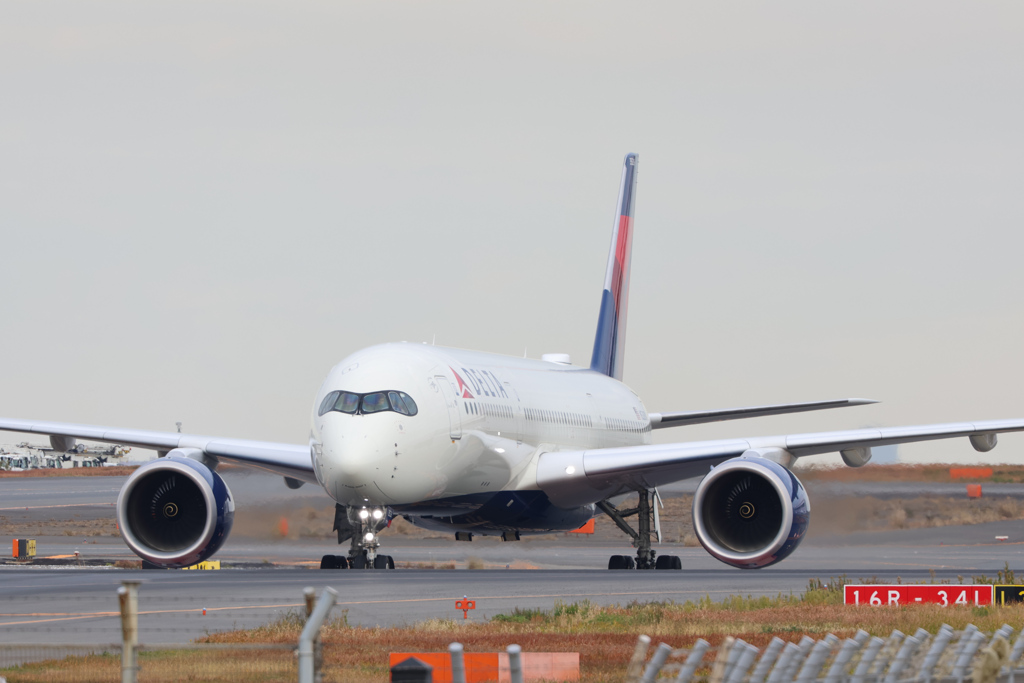 デルタ航空 ～ソラムナード羽田緑地展望テラス