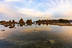 橋杭岩の屏風絵