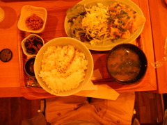 今月の定食