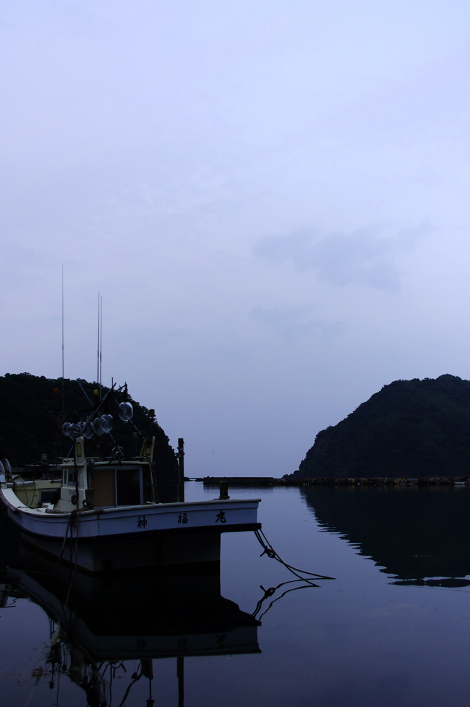 出漁前の静寂