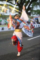 軽快に